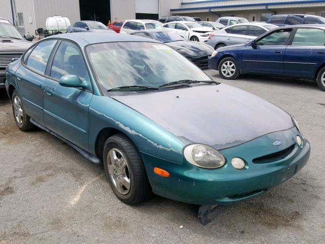 1FALP52U4VA118260 - 1997 FORD TAURUS GL GREEN photo 1