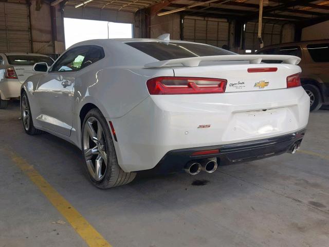 1G1FH1R74J0189156 - 2018 CHEVROLET CAMARO SS WHITE photo 3