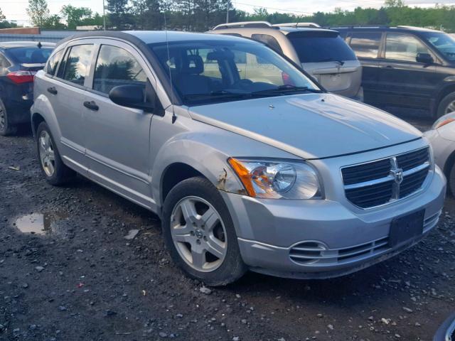 1B3HB48B08D641357 - 2008 DODGE CALIBER SX SILVER photo 1