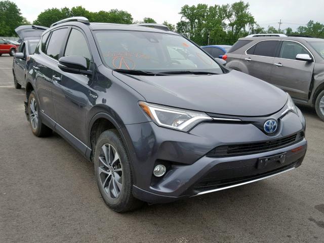 JTMRJREV7GD012470 - 2016 TOYOTA RAV4 HV XL GRAY photo 1