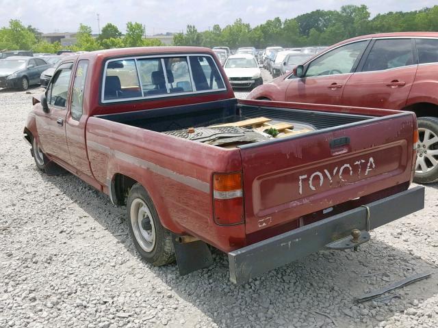 JT4VN93D7M5025576 - 1991 TOYOTA PICKUP 1/2 RED photo 3