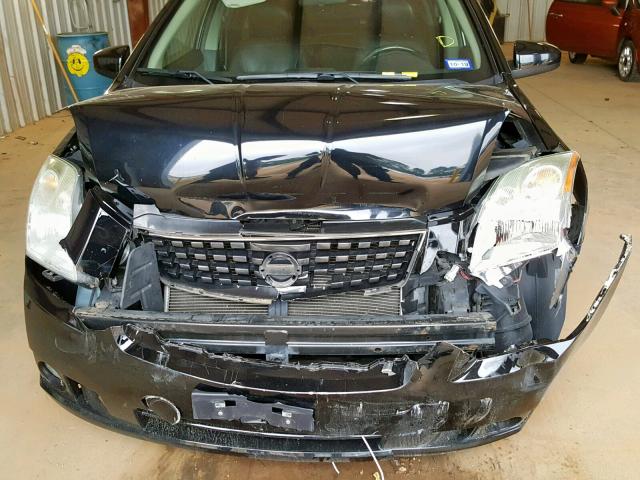 3N1AB61E89L694953 - 2009 NISSAN SENTRA 2.0 BLACK photo 7