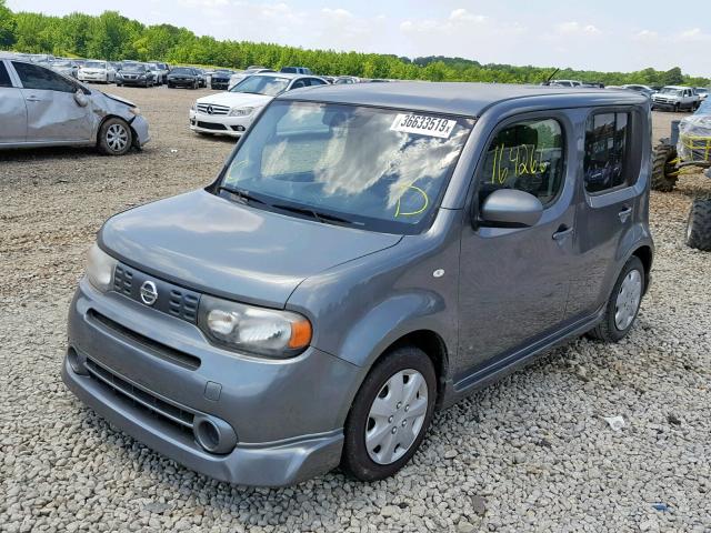 JN8AZ28R59T100801 - 2009 NISSAN CUBE BASE GRAY photo 2