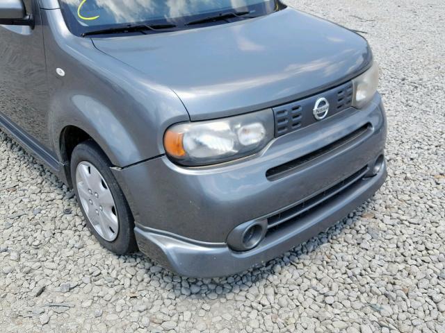 JN8AZ28R59T100801 - 2009 NISSAN CUBE BASE GRAY photo 9