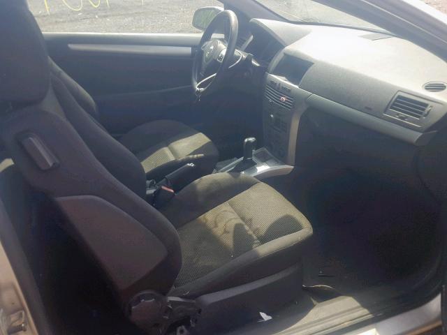 W08AT271185062813 - 2008 SATURN ASTRA XR SILVER photo 5