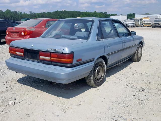 4T1SV21E5MU316424 - 1991 TOYOTA CAMRY DLX 蓝色 照片 4