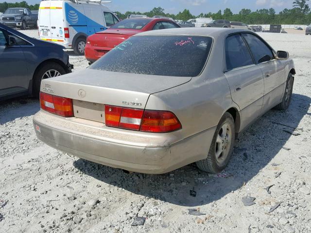 JT8BF28G1W0104220 - 1998 LEXUS ES 300 GOLD photo 4