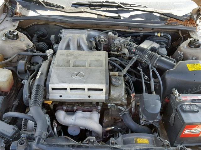 JT8BF28G1W0104220 - 1998 LEXUS ES 300 GOLD photo 7