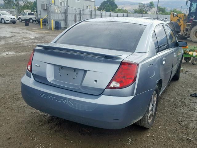 1G8AL52F33Z108133 - 2003 SATURN ION LEVEL GRAY photo 4