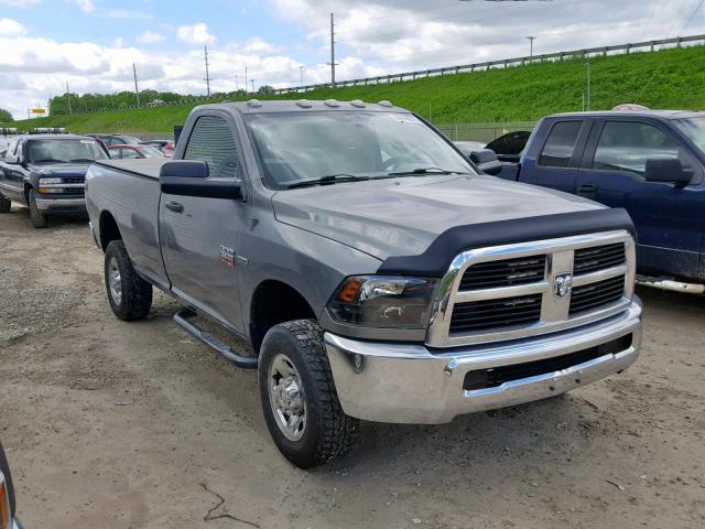 3C6LD5AT3CG135682 - 2012 DODGE RAM 2500 S ნაცრისფერი ფოტო 1