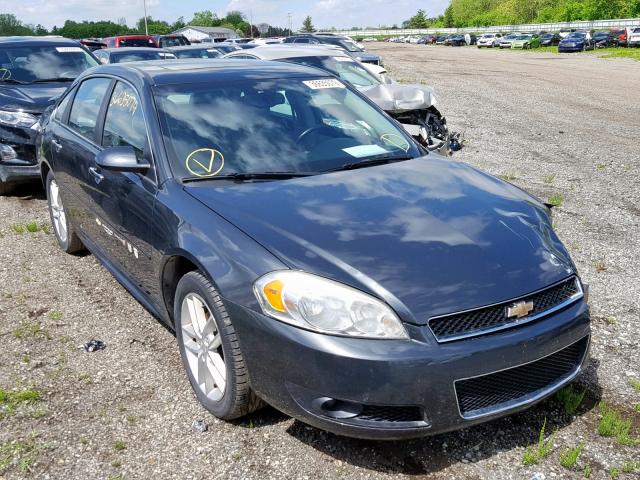 2G1WC5E30E1160028 - 2014 CHEVROLET IMPALA LIM GRAY photo 1