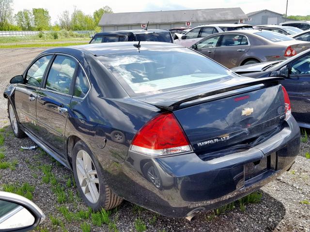 2G1WC5E30E1160028 - 2014 CHEVROLET IMPALA LIM GRAY photo 3