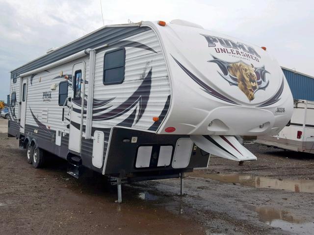 4X4FPTL20EP046179 - 2014 PUMA 5TH WHEEL WHITE photo 1