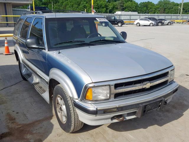 1GNDT13W5T2186651 - 1996 CHEVROLET BLAZER TWO TONE photo 1