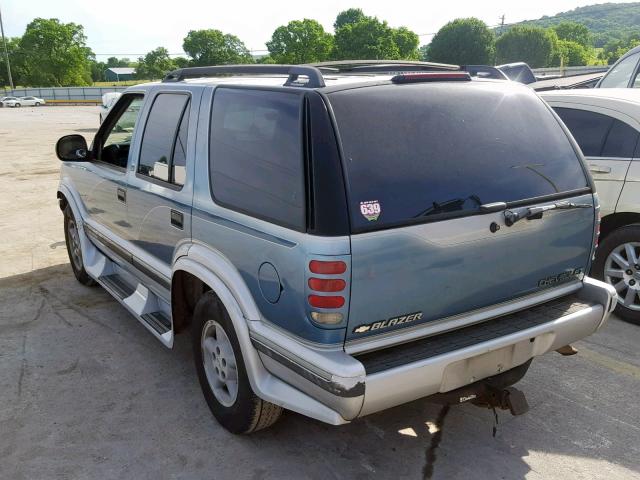 1GNDT13W5T2186651 - 1996 CHEVROLET BLAZER TWO TONE photo 3