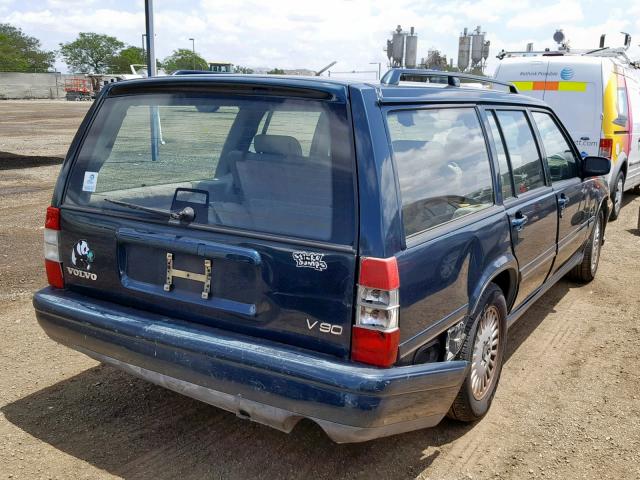 YV1KW960XW1046483 - 1998 VOLVO V90 BLUE photo 4