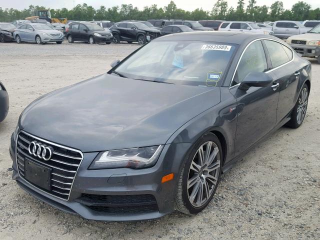 WAU2GAFC0FN008443 - 2015 AUDI A7 PRESTIG GRAY photo 2