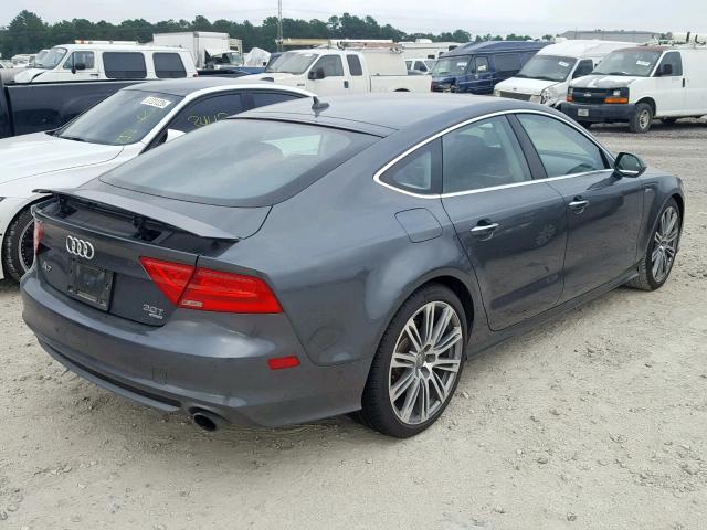 WAU2GAFC0FN008443 - 2015 AUDI A7 PRESTIG GRAY photo 4