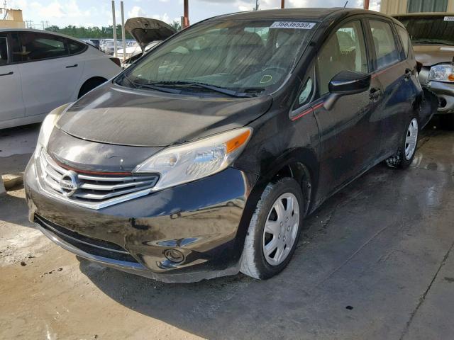 3N1CE2CP6FL381600 - 2015 NISSAN VERSA NOTE BLACK photo 2