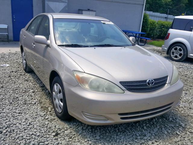 4T1BE32K64U321481 - 2004 TOYOTA CAMRY LE GOLD photo 1