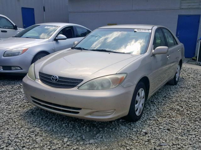 4T1BE32K64U321481 - 2004 TOYOTA CAMRY LE GOLD photo 2