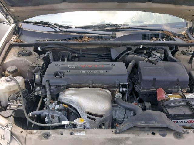 4T1BE32K64U321481 - 2004 TOYOTA CAMRY LE GOLD photo 7