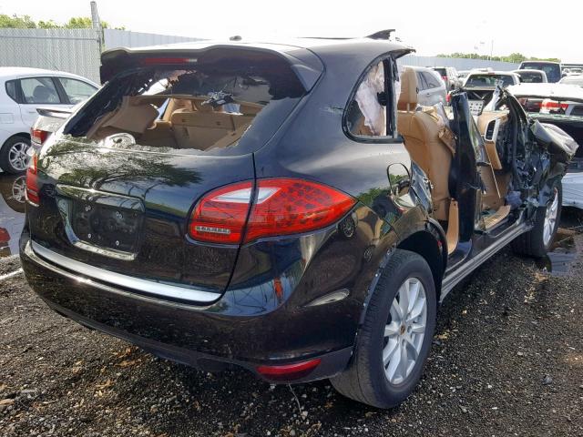 WP1AA2A20ELA97184 - 2014 PORSCHE CAYENNE BLACK photo 4