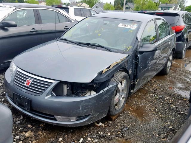 1G8AK55FX7Z159603 - 2007 SATURN ION LEVEL GRAY photo 2