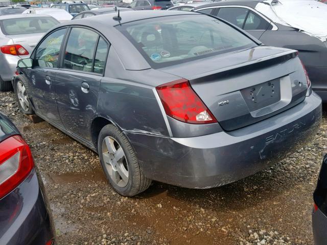 1G8AK55FX7Z159603 - 2007 SATURN ION LEVEL GRAY photo 3