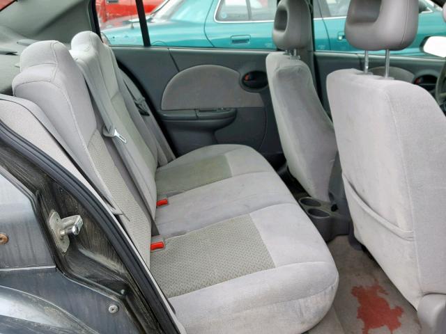 1G8AK55FX7Z159603 - 2007 SATURN ION LEVEL GRAY photo 6