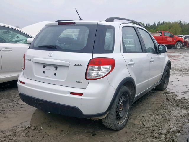 JS2YB5A38C6308253 - 2012 SUZUKI SX4 WHITE photo 4