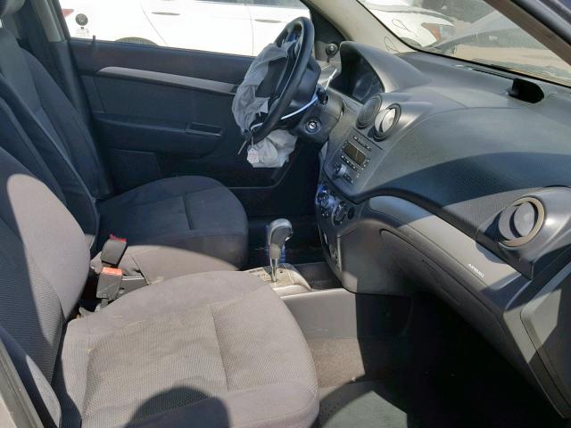 KL1TD56687B056946 - 2007 CHEVROLET AVEO BASE Boz foto 5