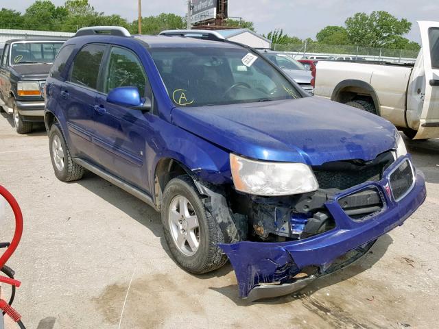 2CKDL63F076064285 - 2007 PONTIAC TORRENT BLUE photo 1