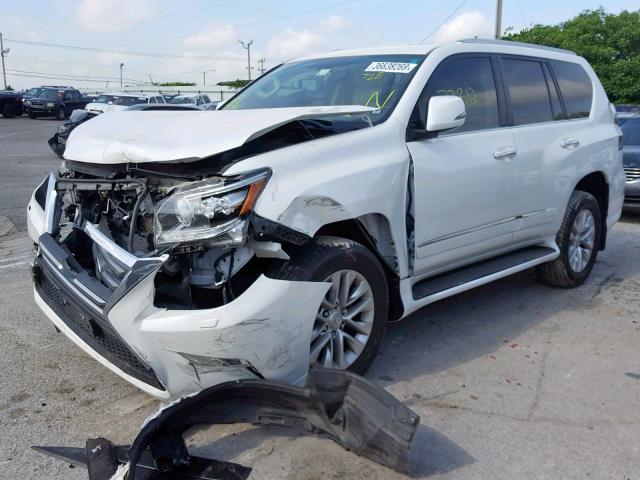 JTJBM7FX4E5075494 - 2014 LEXUS GX WHITE photo 2