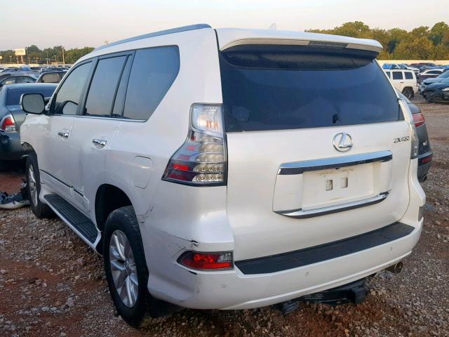 JTJBM7FX4E5075494 - 2014 LEXUS GX WHITE photo 3