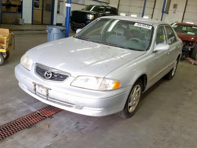 1YVGF22C0Y5151297 - 2000 MAZDA 626 ES SILVER photo 2