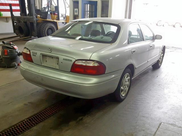 1YVGF22C0Y5151297 - 2000 MAZDA 626 ES SILVER photo 4