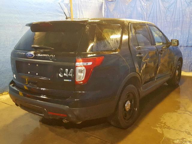 1FM5K8AR6EGA60029 - 2014 FORD EXPLORER P BLACK photo 4