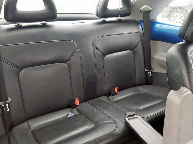 3VWCA21C3YM418475 - 2000 VOLKSWAGEN NEW BEETLE ლურჯი ფოტო 6
