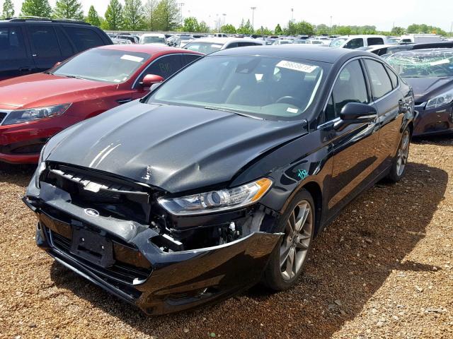 3FA6P0K99DR133482 - 2013 FORD FUSION TIT BLACK photo 2