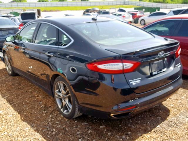 3FA6P0K99DR133482 - 2013 FORD FUSION TIT BLACK photo 3