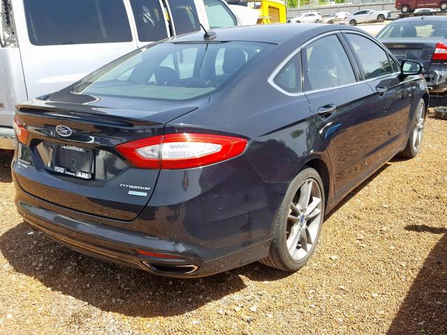 3FA6P0K99DR133482 - 2013 FORD FUSION TIT BLACK photo 4