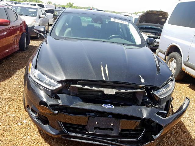 3FA6P0K99DR133482 - 2013 FORD FUSION TIT BLACK photo 7