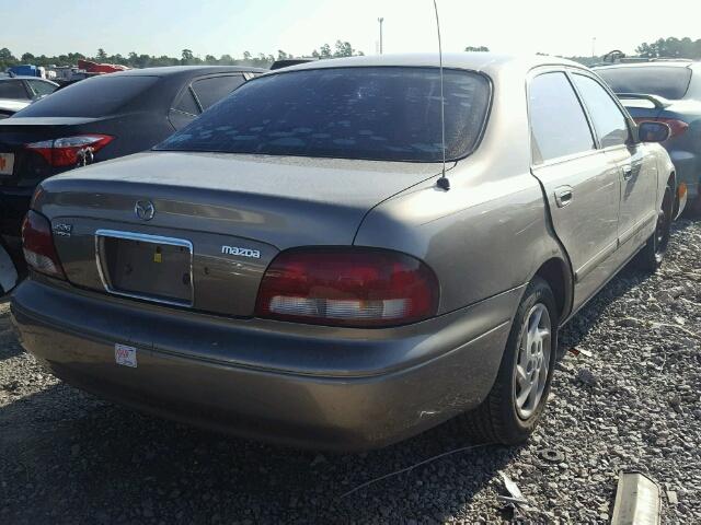 1YVGF22D0W5707405 - 1998 MAZDA 626 ES GRAY photo 4