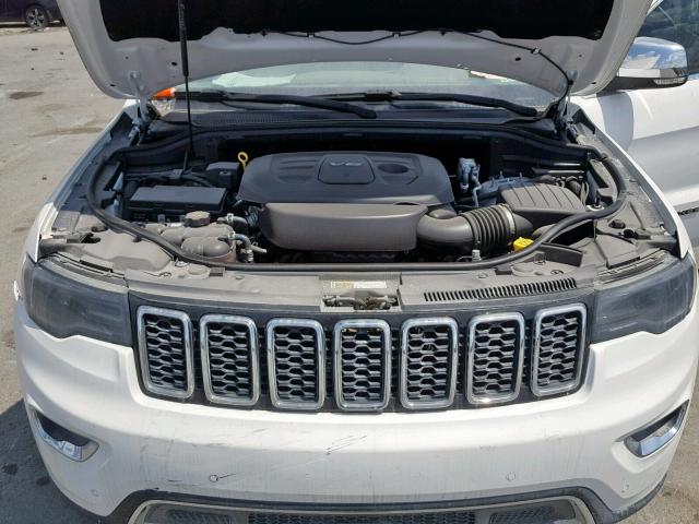 1C4RJEBG9JC344664 - 2018 JEEP GRAND CHER WHITE photo 7