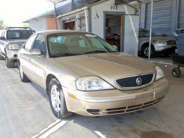 1MEFM53U91G621156 - 2001 MERCURY SABLE LS GOLD photo 1