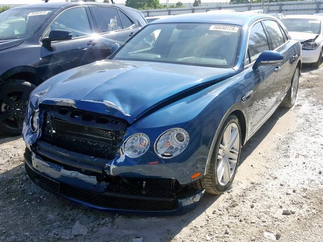 SCBET9ZA5GC051227 - 2016 BENTLEY FLYING SPU BLUE photo 2