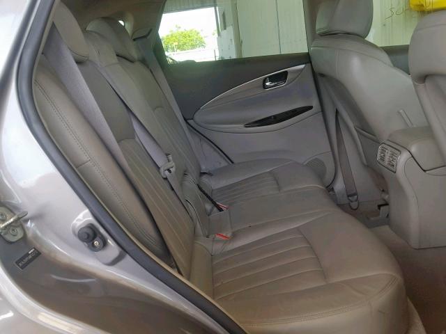 JN1AJ0HP6AM702212 - 2010 INFINITI EX35 BASE GRAY photo 6