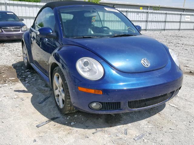 3VWSF31Y56M333164 - 2006 VOLKSWAGEN NEW BEETLE Mavi foto 1