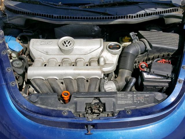 3VWSF31Y56M333164 - 2006 VOLKSWAGEN NEW BEETLE Mavi foto 7